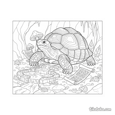 Tortoise Oracle by the Spring