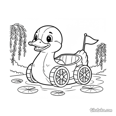 Duck Pedal Boat