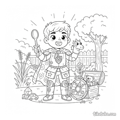 Knight in Cardboard Armor