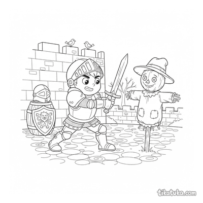 Young Knight in Training