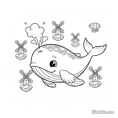 Sky Whale Calf