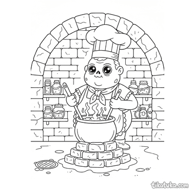 Zombie Chef at Cauldron